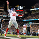 Damontre Moore of the New York Giants during a game against the Philadelphia Eagles at Lincoln Financial Field in Philadelphia on Oct. 19, 2015
Al Bello/Getty Images